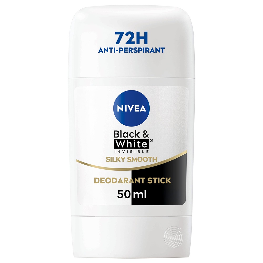 Nivea Stick Femme Black & White Invisible Silky Smooth 50 ml – Algérie