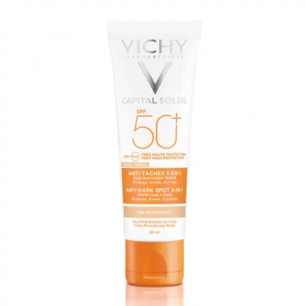 Vichy Idéal Soleil Anti-Tâches Teinté 3-en-1 SPF – Algérie
