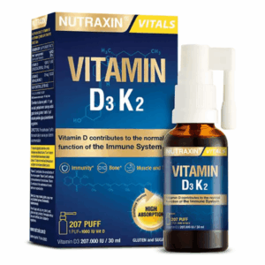 Nutraxin Vitamine D3 K2 Spray – Algérie