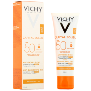 Vichy Capital Soleil SPF 50+ Anti-Taches 3-en-1 Teinté – Algérie