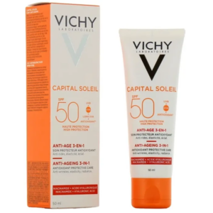Vichy Idéal Soleil Anti-Âge 3-en-1 SPF – Algérie