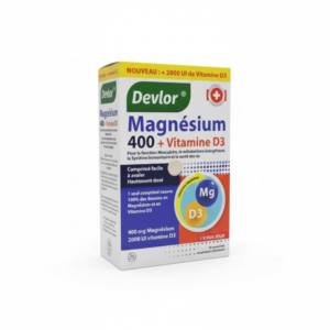 Devlòr Magnésium 400 + Vitamine D3 – Algérie
