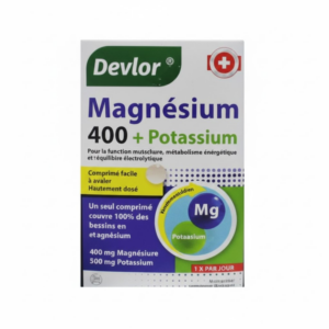 Devlòr Magnésium 400 + Potassium – Algérie