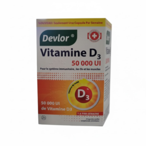 Devlòr Vitamine D3 50 000 UI – Algérie
