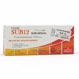 Lilium Pharma SUB12 Sublingual – Algérie