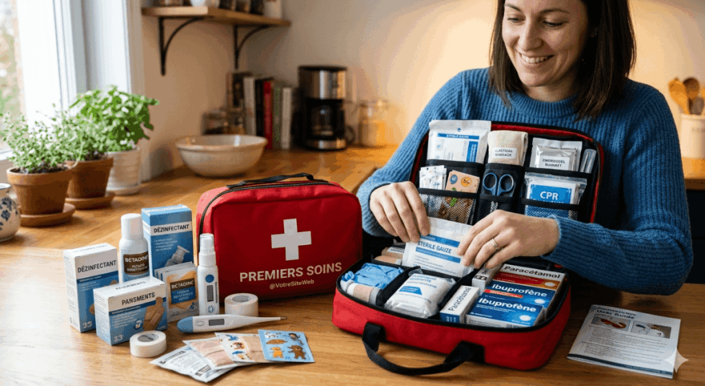 trousse de premiers soins complète maison Algérie