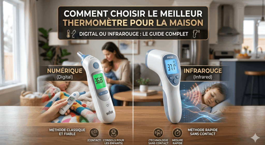 thermomètre digital et infrarouge maison Algérie