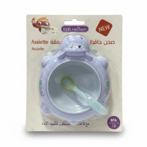 assiette isotherme bébé avec cuillère Algérie