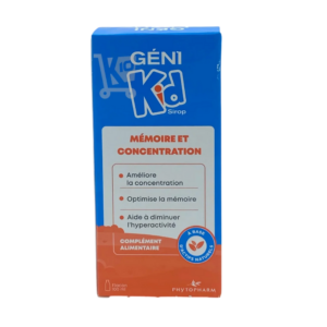 Géni Kid Sirop Mémoire et Concentration – Algérie