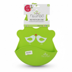 bavoir en silicone Nutree