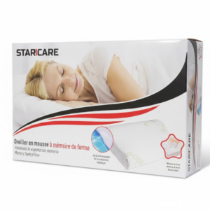 Starcare Oreiller en Mousse à Mémoire de Forme Algérie