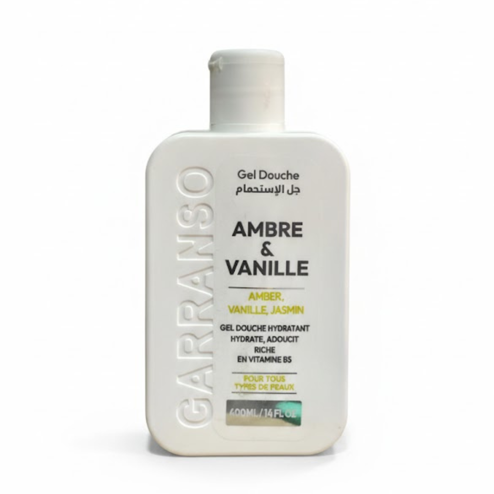 Garranso Gel Douche Ambre Vanille Algérie