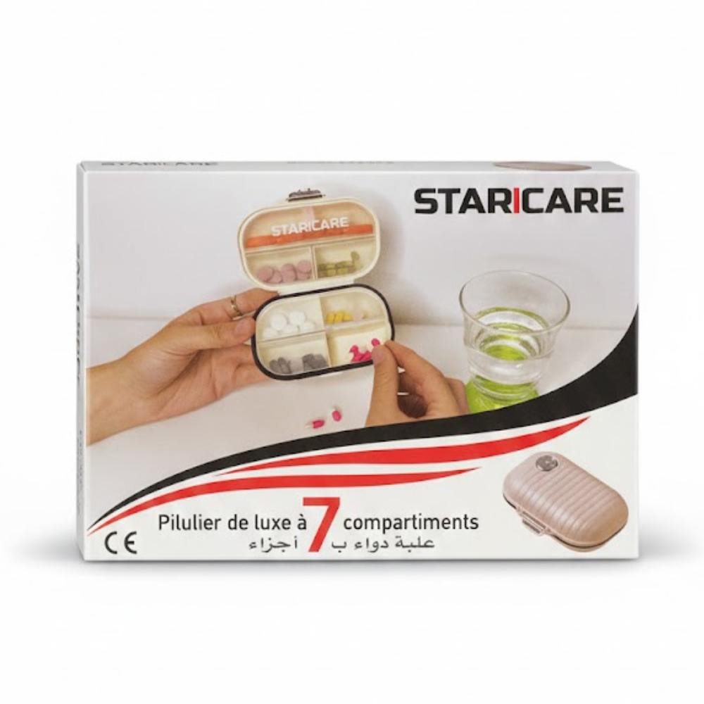 pilulier de luxe 7 compartiments Starcare Algérie
