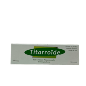 Titarroïde pommade Algérie
