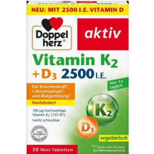Doppelherz vitamine K2 D3 2500 Algérie