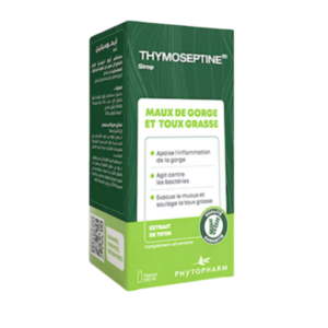 Thymoseptine sirop toux grasse Algérie
