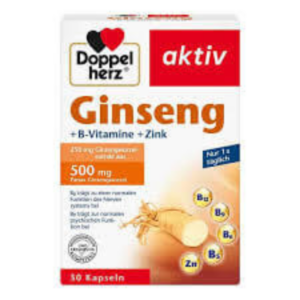Doppelherz ginseng vitamines B zinc 30 comprimés Algérie