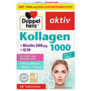 Doppelherz collagène biotine Q10 30 comprimés Algérie