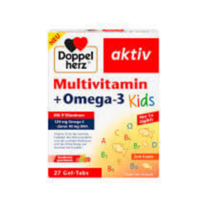 Doppelherz multivitamin omega 3 kids 27 Algérie