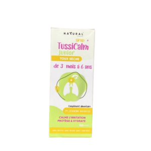 Tussicalm junior sirop toux sèche enfant Algérie