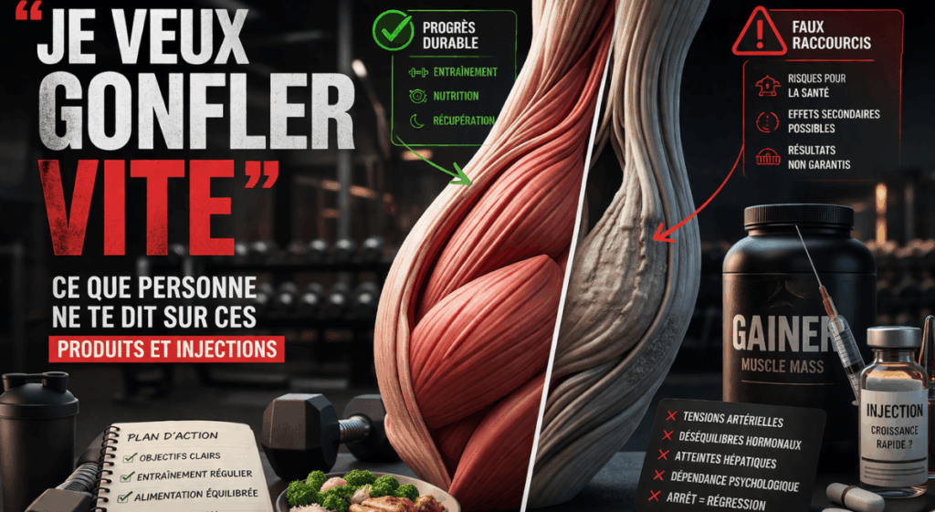 produits pour gonfler les muscles