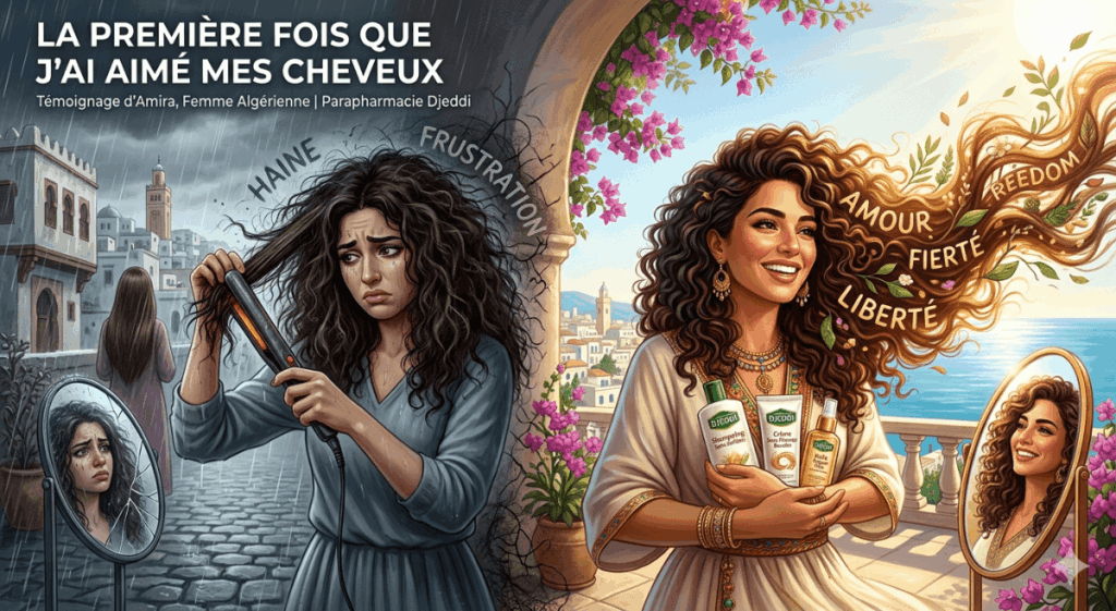 soin cheveux bouclés Algérie