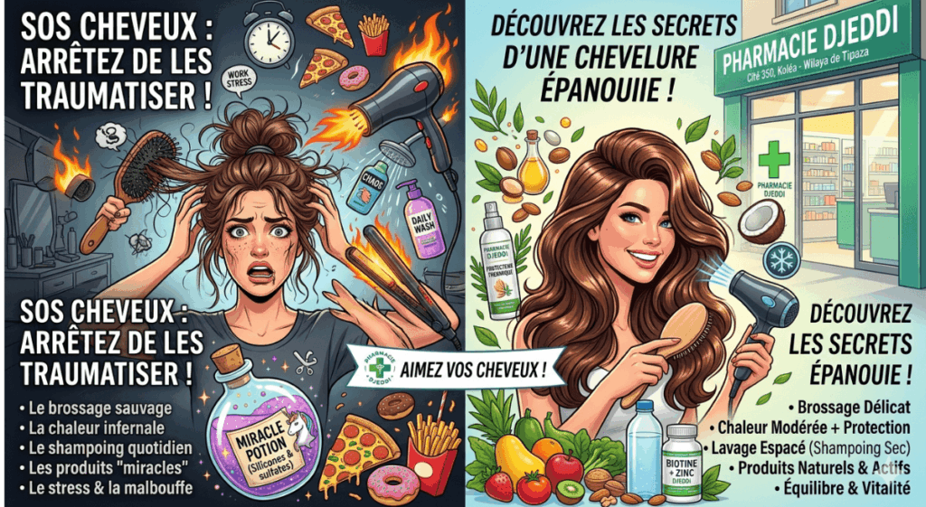 Soins capillaires Algérie