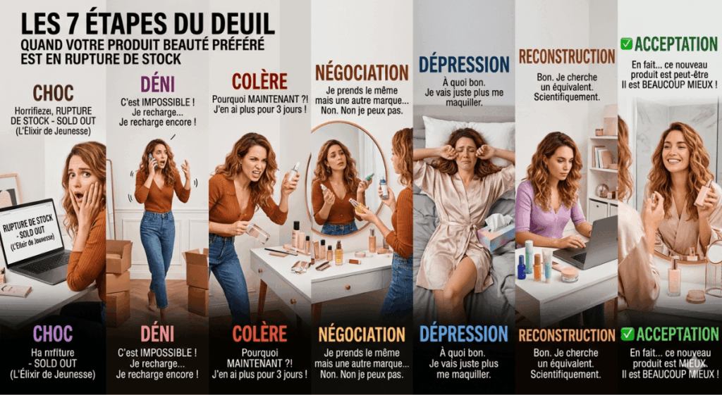 rupture de stock beauté