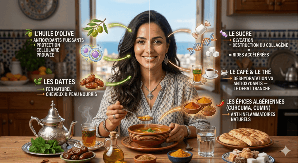 alimentation peau beauté