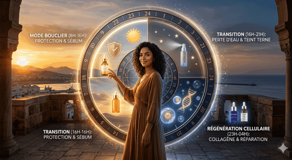 Chronobiologie beauté Algérie