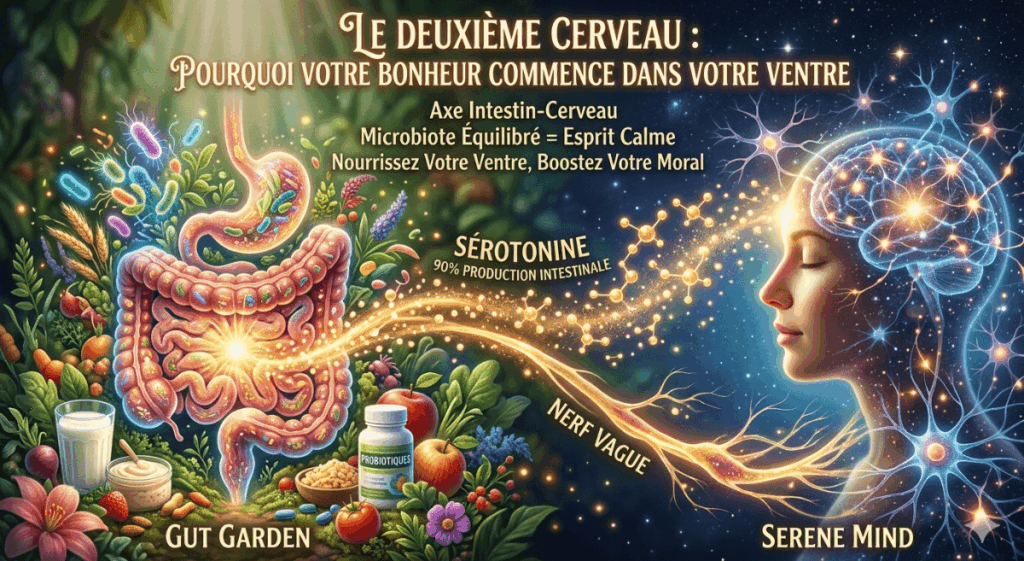 Lien intestin-cerveau bien-être