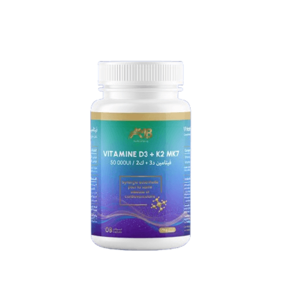 AMB Vitamine D3 50000 UI K2 MK7 Algérie