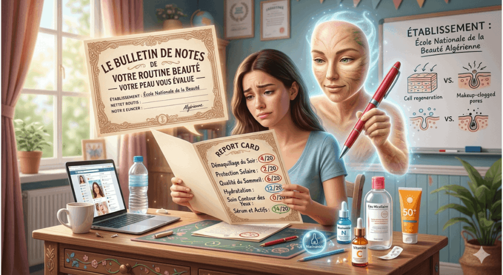 routine beauté quotidienne