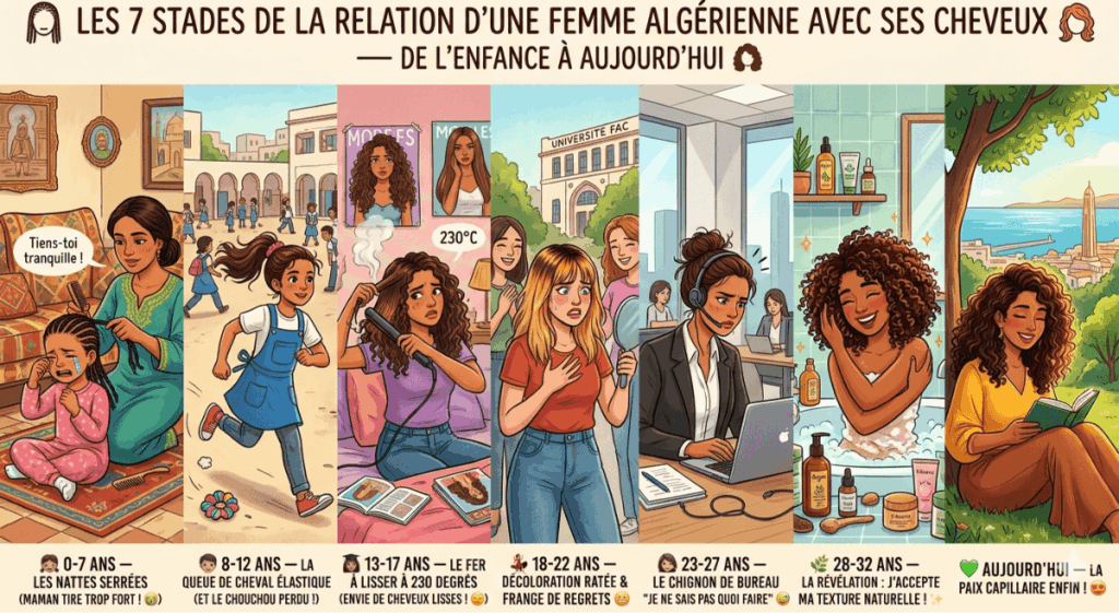 Routine capillaire Algérie