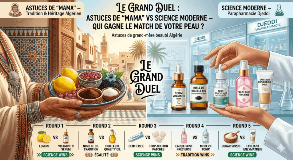 Astuces de grand-mère beauté Algérie