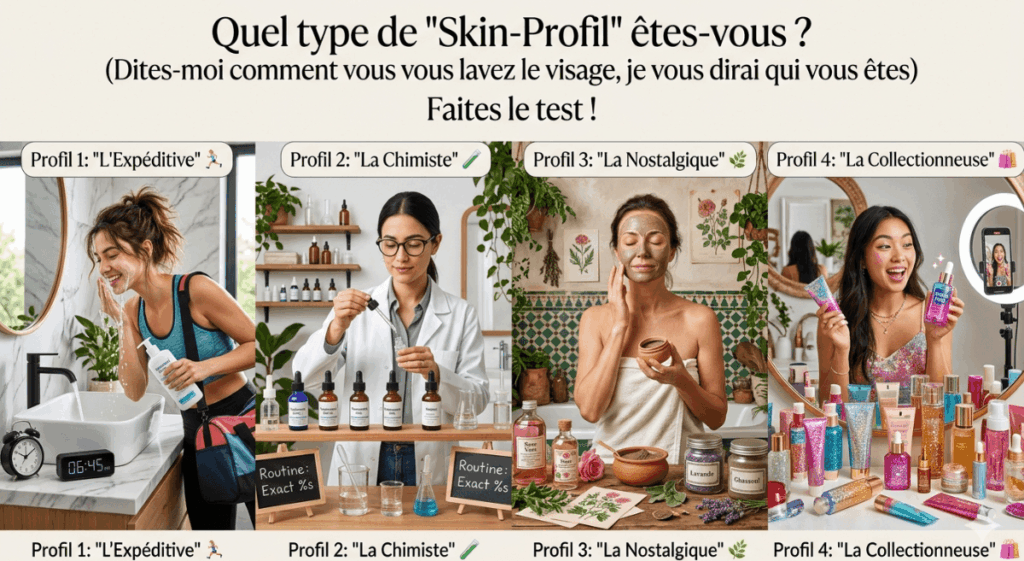Routine visage personnalisée