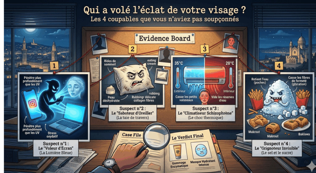 Teint terne causes et solutions
