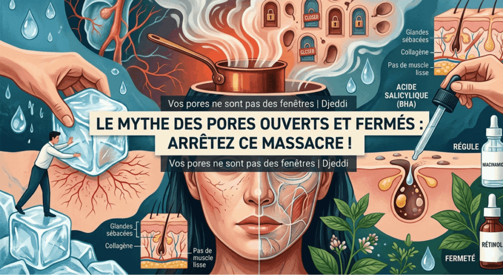 Resserrer les pores visage