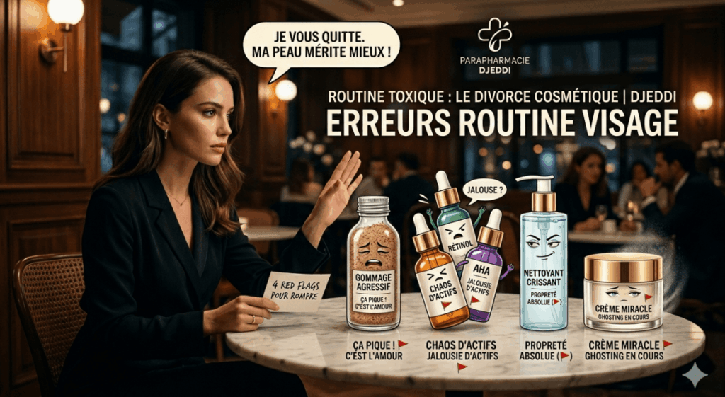 Erreurs routine visage