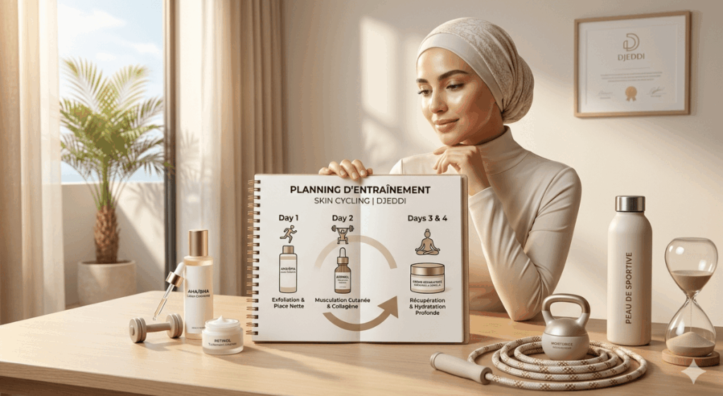 Skin Cycling routine