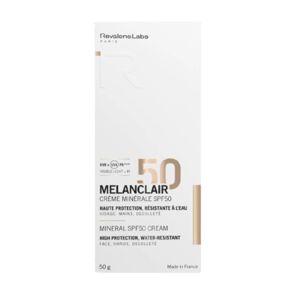 Revalene Labs Melanclair Crème Minérale SPF50 Algérie