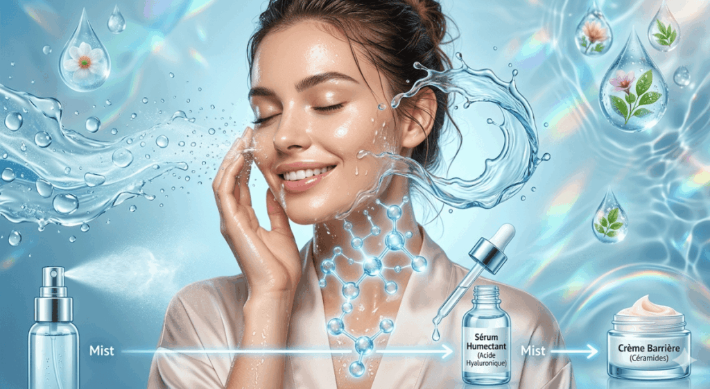 Avoir une peau hydratée et pulpeuse