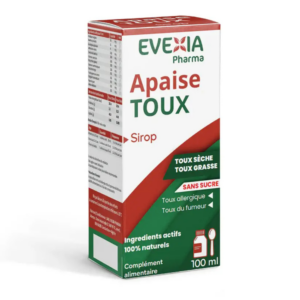 Evexia Sirop Apaise Toux Sans Sucre Algérie