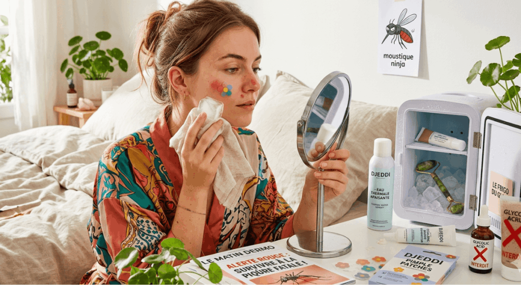 Calmer l'inflammation de la peau