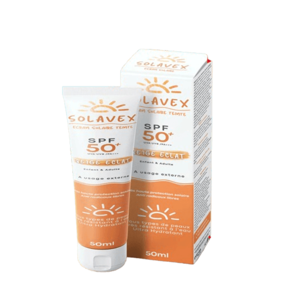 Evexia Solavex Écran Solaire Teinté Beige Éclat Algérie