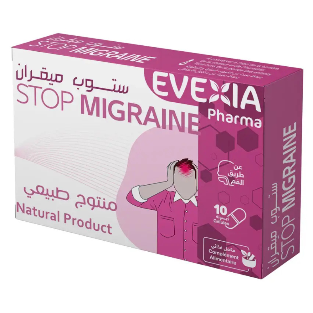 Evexia Stop Migrain 10 Algérie