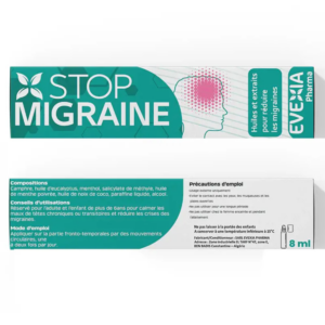 Evexia Stop Migraine Roller Algérie