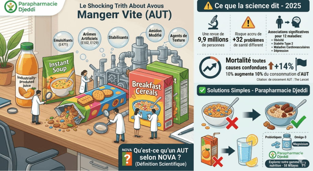 aliments ultra-transformés santé
