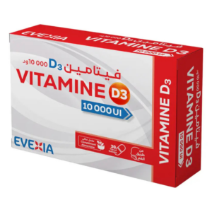 Evexia Vitamine D3 10000 UI Algérie