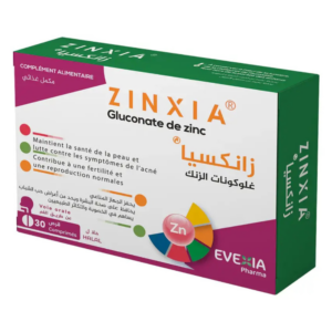 Evexia Zinxia 25 mg Algérie